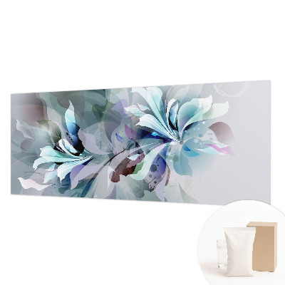 Mural de pared con estampado hermoso con diseño de abstracción floral