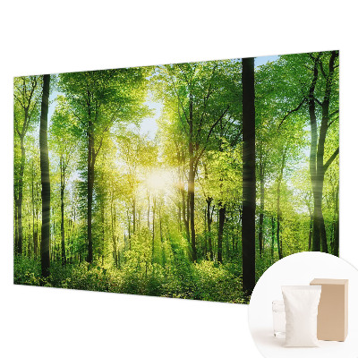 Mural decorativo con el motivo 'Armonía del bosque'