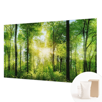 Mural decorativo con el motivo 'Armonía del bosque'