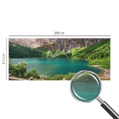 Fotomural decorativo para cabecero de cama con un paisaje de montaña