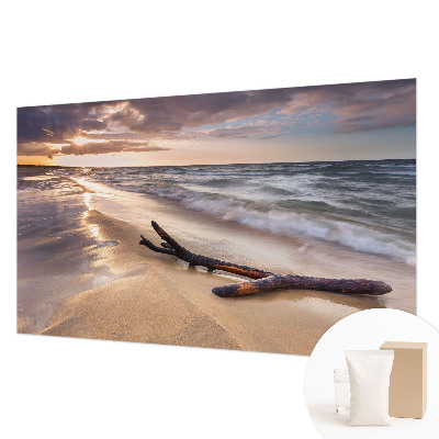 Mural decorativo con motivo de Playa Oeste
