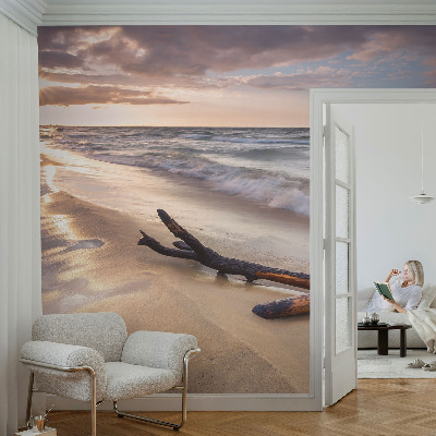 Mural decorativo con motivo de Playa Oeste