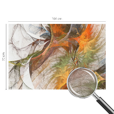 Papel mural con patrón decorativo con diseño caleidoscópico abstracto
