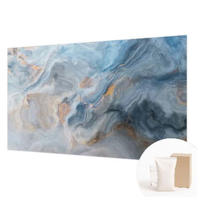 Mural de pared con estampado hermoso con abstracciones coloridas