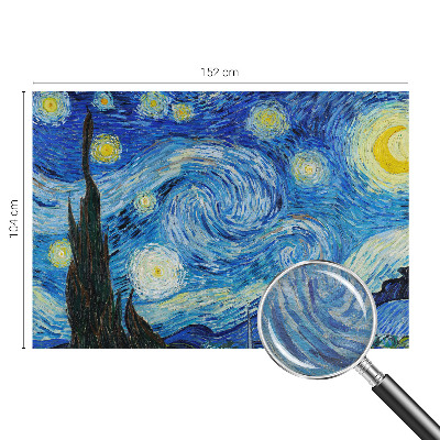 Papel mural con patrón decorativo con motivo de cielo nocturno
