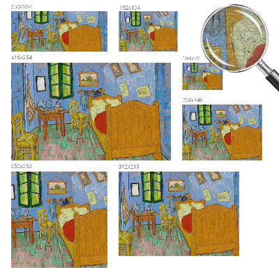 Fotomural decorativo para cabecero de cama ideal para crear una decoración acogedora en el dormitorio
