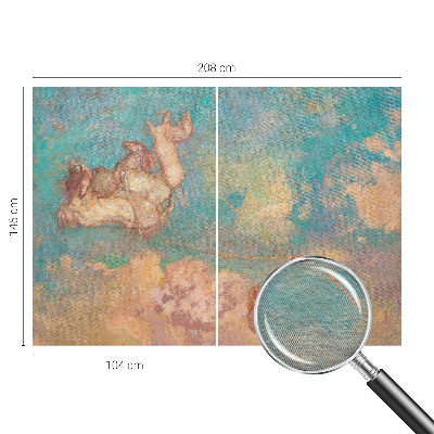Mural de pared con estampado hermoso con diseño de Pegaso celestial