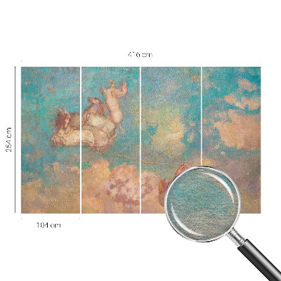 Mural de pared con estampado hermoso con diseño de Pegaso celestial