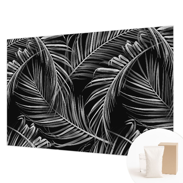Fotomural decorativo para cabecero de cama con un patrón exótico