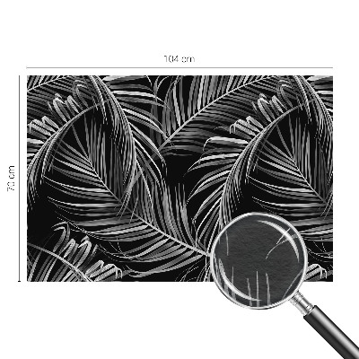 Fotomural decorativo para cabecero de cama con un patrón exótico