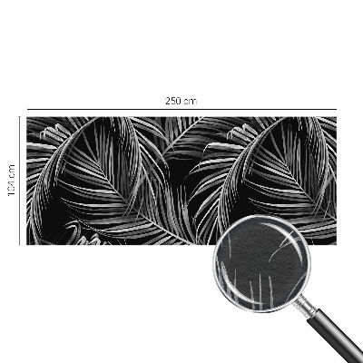 Fotomural decorativo para cabecero de cama con un patrón exótico