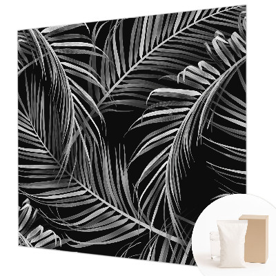 Fotomural decorativo para cabecero de cama con un patrón exótico