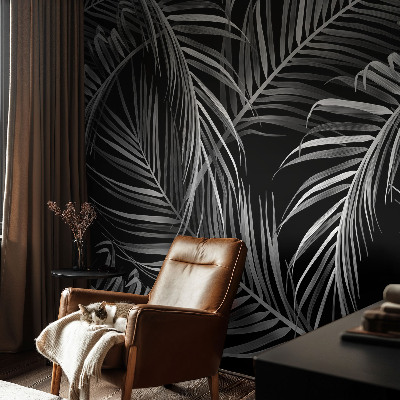 Fotomural decorativo para cabecero de cama con un patrón exótico