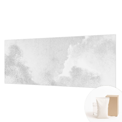 Mural decorativo con diseño de nubes sutiles