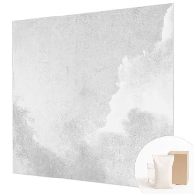 Mural decorativo con diseño de nubes sutiles