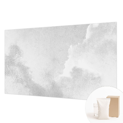 Mural decorativo con diseño de nubes sutiles