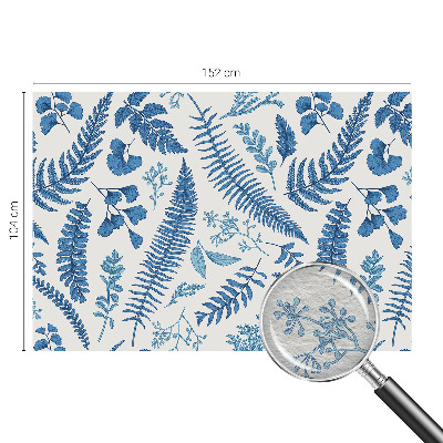 Papel mural texturado decorativo con patrones botánicos