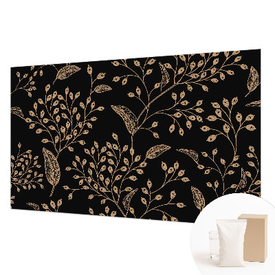 Mural decorativo con diseño de elegancia botánica