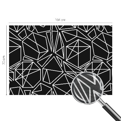 Papel mural con patrón decorativo con diseño de abstracción moderna