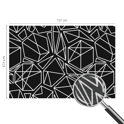 Papel mural con patrón decorativo con diseño de abstracción moderna