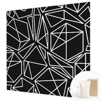 Papel mural con patrón decorativo con diseño de abstracción moderna