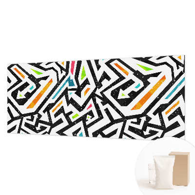 Fotomural decorativo para cabecero de cama con mosaico abstracto