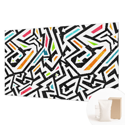 Fotomural decorativo para cabecero de cama con mosaico abstracto