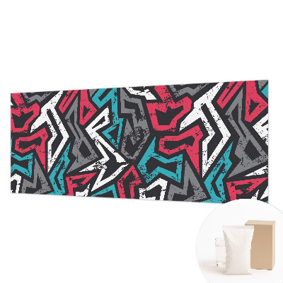 Papel mural texturado decorativo con diseño de mosaico abstracto