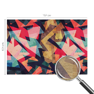 Papel mural con patrón decorativo en tonos vivos con diseño colorido