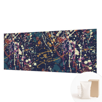 Fotomural decorativo para cabecero de cama con una abstracción colorida