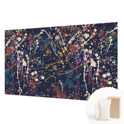 Fotomural decorativo para cabecero de cama con una abstracción colorida
