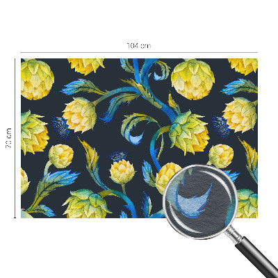 Mural decorativo con diseño 'Virtuoso de las plantas'