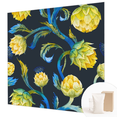 Mural decorativo con diseño 'Virtuoso de las plantas'