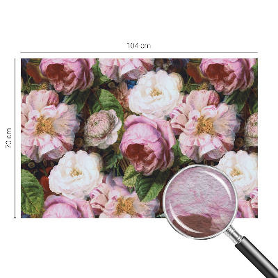 Papel mural texturado decorativo con motivo floral que aporta elegancia