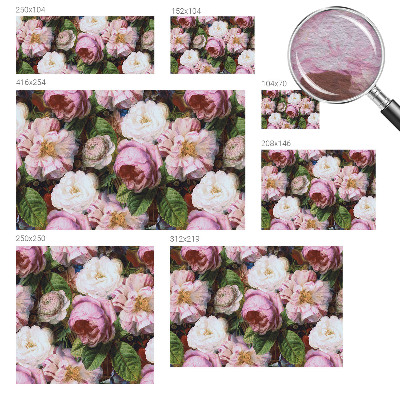 Papel mural texturado decorativo con motivo floral que aporta elegancia