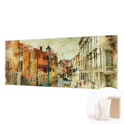 Mural de pared con estampado hermoso con una impresión de estilo urbano