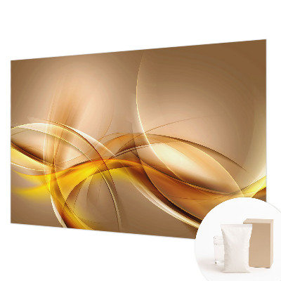 Papel mural texturado decorativo con un diseño de líneas suaves