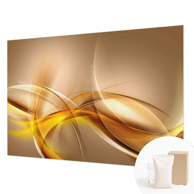 Papel mural texturado decorativo con un diseño de líneas suaves