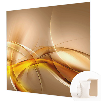 Papel mural texturado decorativo con un diseño de líneas suaves