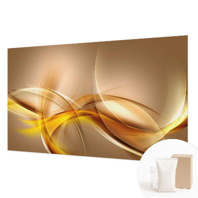 Papel mural texturado decorativo con un diseño de líneas suaves