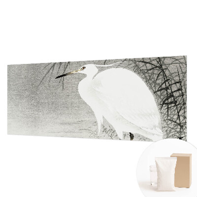 Mural decorativo con un paisaje acuático