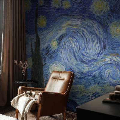 Mural de pared con estampado hermoso con el diseño 