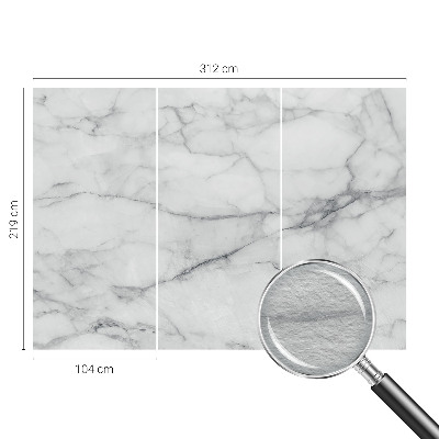 Fotomural decorativo para cabecero de cama con diseño de mármol elegante