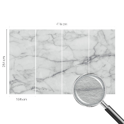 Fotomural decorativo para cabecero de cama con diseño de mármol elegante