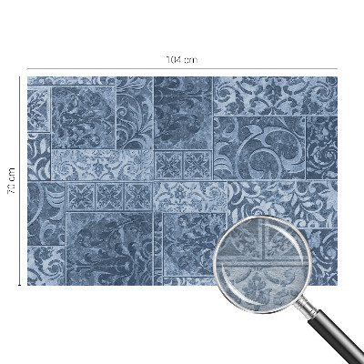 Papel mural con patrón decorativo con motivos de adornos para plantas
