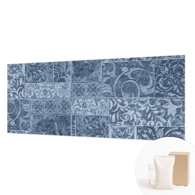 Papel mural con patrón decorativo con motivos de adornos para plantas