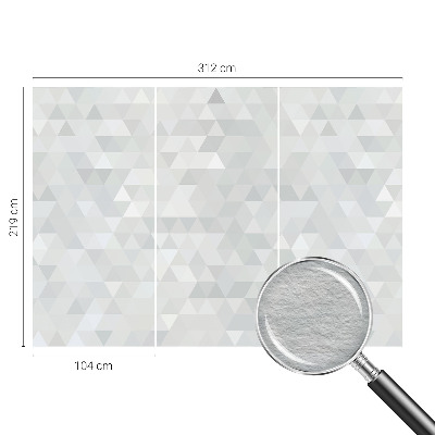 Papel mural texturado decorativo con patrón gris