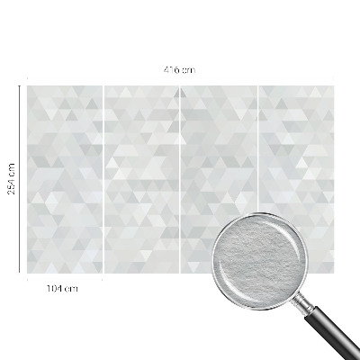 Papel mural texturado decorativo con patrón gris