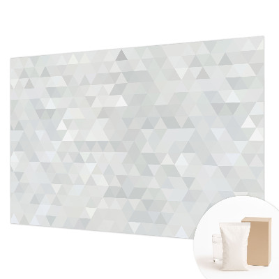 Papel mural texturado decorativo con patrón gris