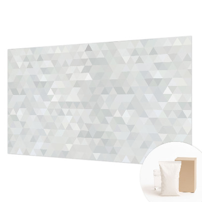 Papel mural texturado decorativo con patrón gris
